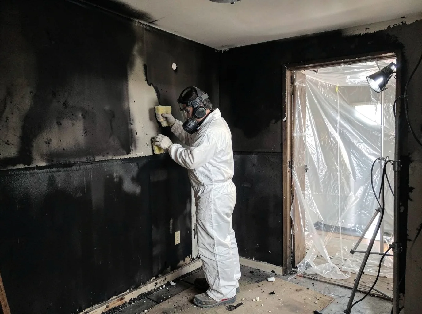 Fire Damage Restoration company in New Douglas, IL